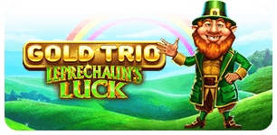 Gold Trio Leprechauns luck