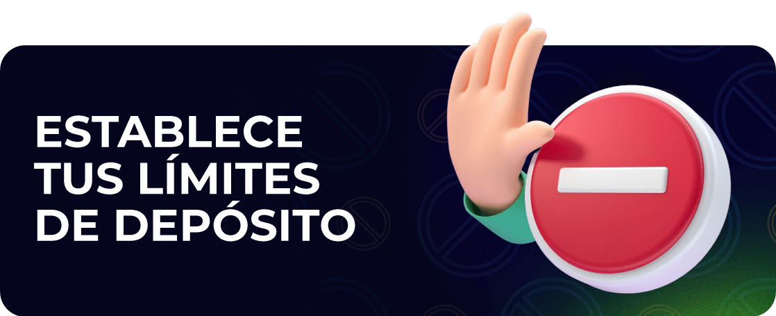 Establece tus límites de depósito